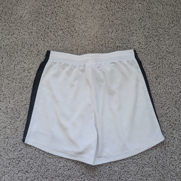 Nike Dri-FIT White Soccer Shorts with Black Accents - Picture 4 of 4